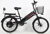 Электровелосипед SameBike Е-ALFA NEW 24 SB-E-ALFA500-48/13 чёрный
